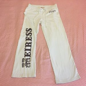 Juicy couture HEIRESS sweats 🍬💎